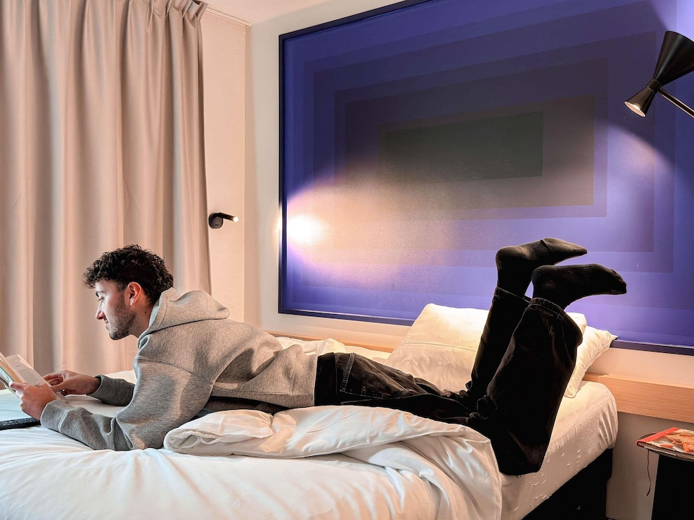 Habitación Estándar con 1 cama doble del hotel Ibis Rennes Beaulieu. Foto 17