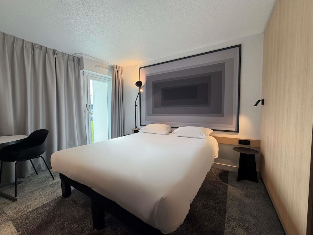 Habitación Estándar con 1 cama doble del hotel Ibis Rennes Beaulieu. Foto 18