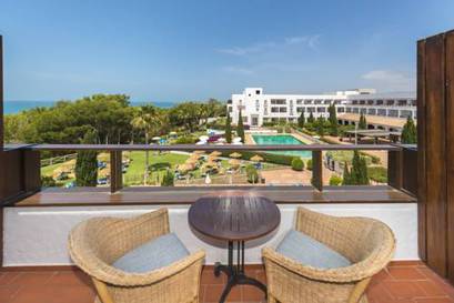 Habitación doble Vista Parcial Mar del hotel Fuerte Conil - Resort. Foto 2