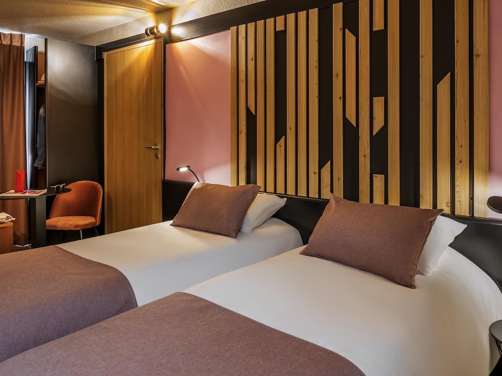 Habitación estándar con 2 camas individuales del hotel Ibis Styles Boulogne Centre Cathédrale