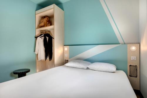 Habitación Estándar con 1 cama doble del hotel Ibis Budget Montpellier Millènaire. Foto 16