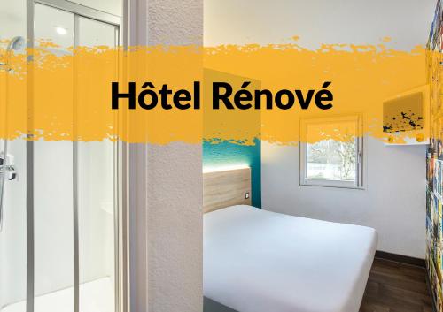 Habitación Cabrio con baño privado - Novedad #ontheroad del hotel Hotelf1 Nantes Est La Beaujoire. Foto 8