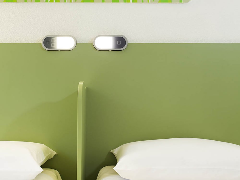 TWIN - Habitación con camas individuales del hotel Ibis Budget Saint Maximin La Sainte Baume. Foto 5