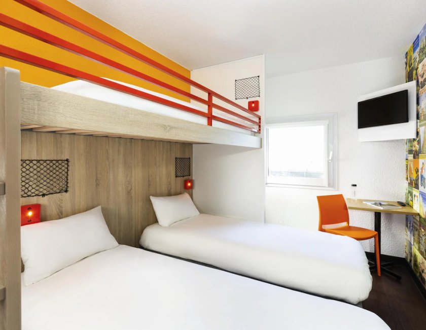 Habitación doble 1 Cama doble Normal del hotel f1 Avignon Nord. Foto 2