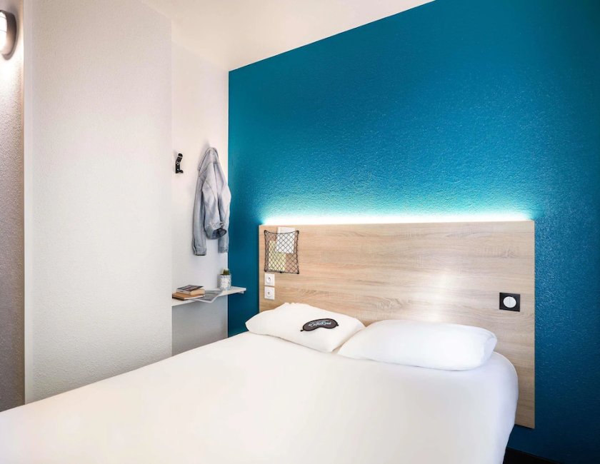 Habitación doble 1 Cama doble Agradable del hotel f1 Avignon Nord