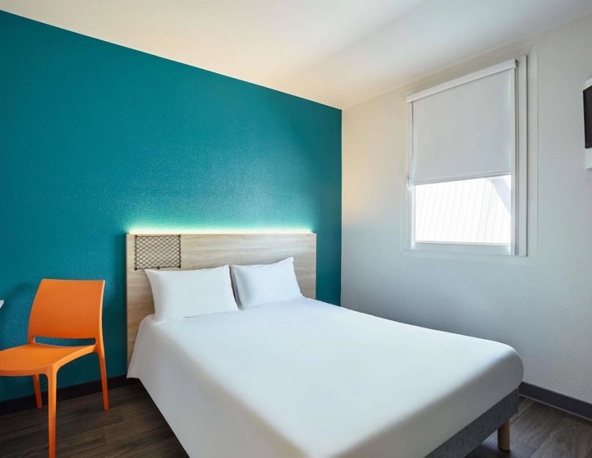 Habitación doble 1 Cama doble Agradable del hotel f1 Avignon Nord. Foto 9