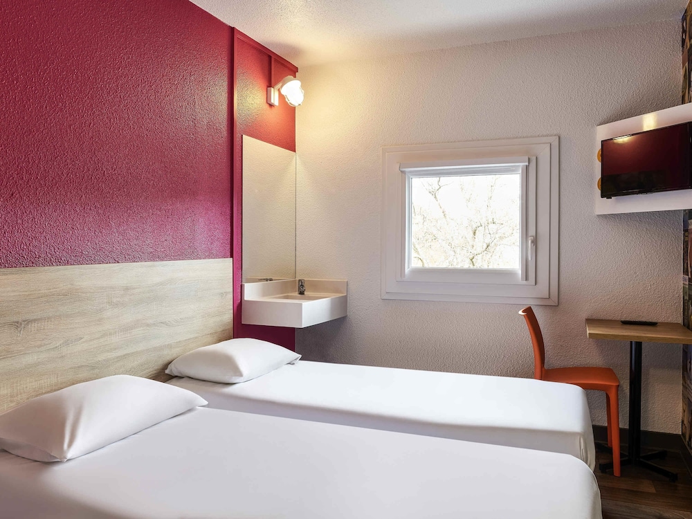 Habitación Side - Car para un máximo de 2 personas. Básicos #ontheroad del hotel F1 Mulhouse Bâle Aéroport