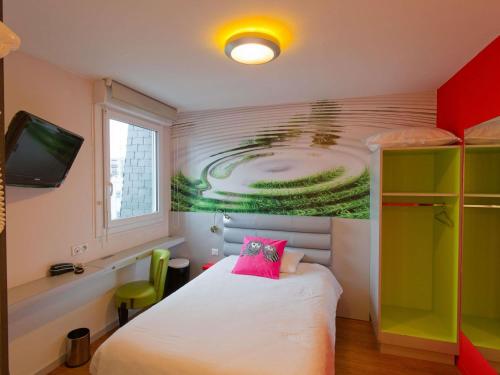 Habitación estándar con 1 cama individual de 47 pulgadas - 120 cm del hotel Ibis Styles Saint-brieuc Gare Centre. Foto 1