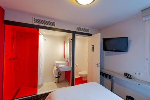 Habitación estándar con 1 cama individual de 47 pulgadas - 120 cm del hotel Ibis Styles Saint-brieuc Gare Centre. Foto 7