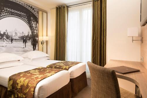 Habitación Triple del hotel Turenne Marais. Foto 2