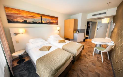 Habitación Doble Clásica - 1 o 2 camas del hotel Grandium Prague. Foto 1
