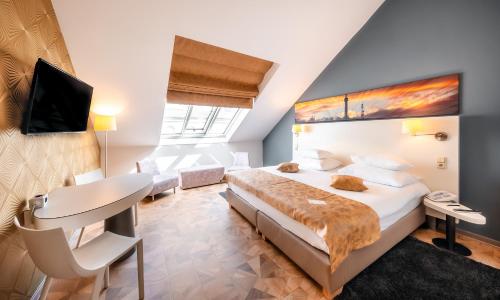 Suite Junior del hotel Grandium Prague. Foto 2