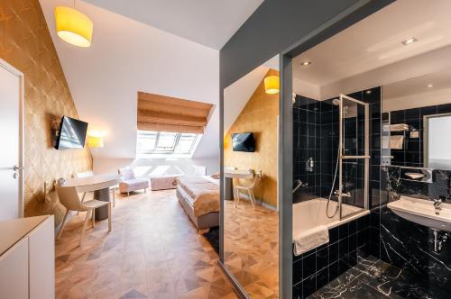 Suite Junior del hotel Grandium Prague. Foto 4