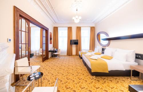 Habitación Familiar del hotel Grandium Prague. Foto 2