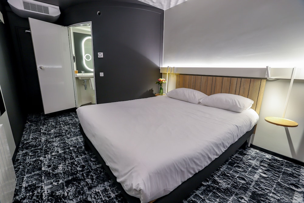 Habitación Estándar con 1 cama doble del hotel Ibis Haguenau Strasbourg Nord. Foto 2