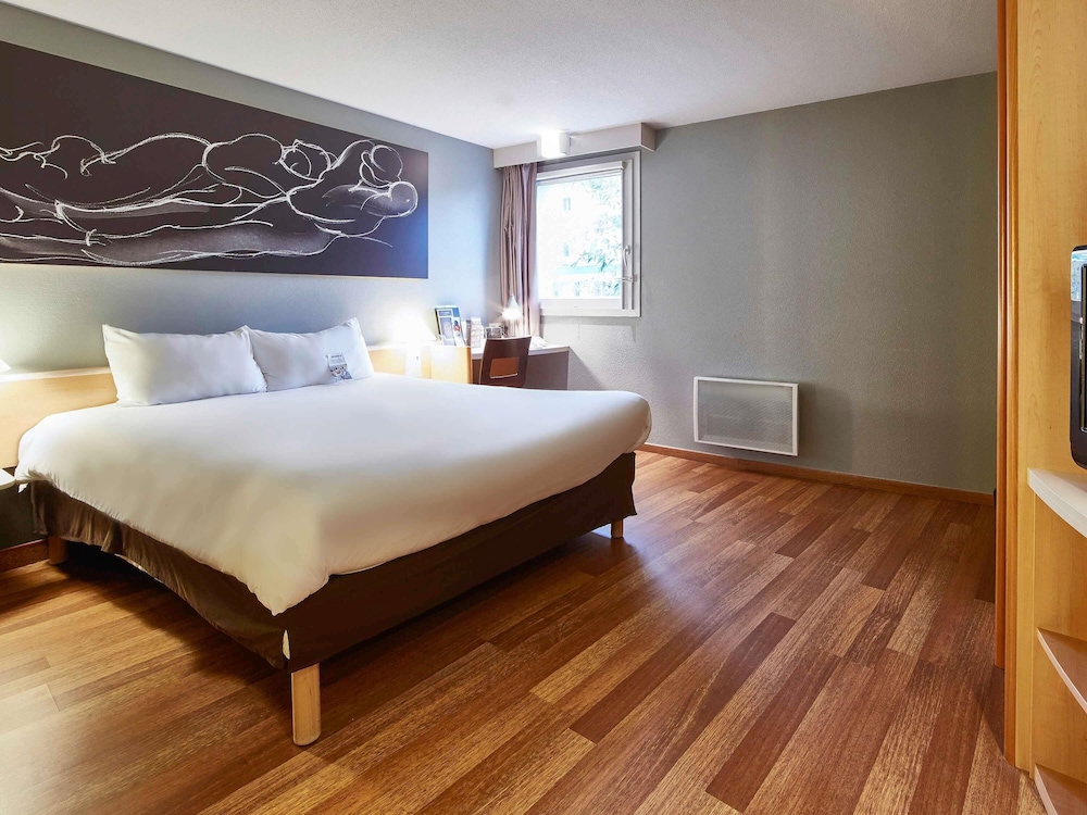 Habitación Estándar con 1 cama doble del hotel Ibis Haguenau Strasbourg Nord. Foto 3