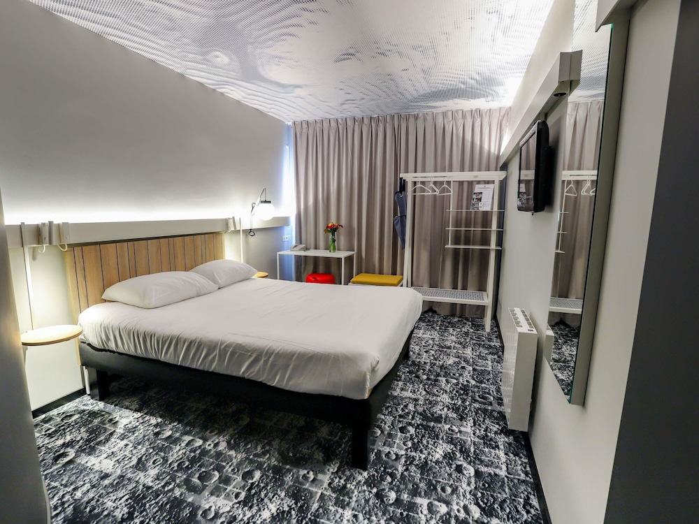 Habitación Estándar con 1 cama doble del hotel Ibis Haguenau Strasbourg Nord. Foto 7