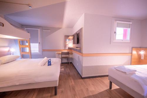 Habitación Familiar del hotel Ibis Budget Metz Sud Augny. Foto 4
