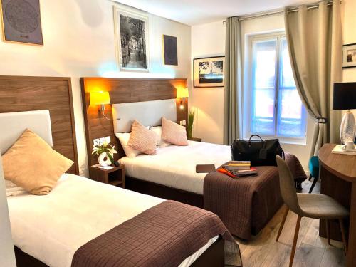 Habitación Triple del hotel Clairefontaine. Foto 3