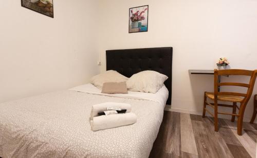 Habitación Doble del hotel De L'europe Belleville. Foto 4