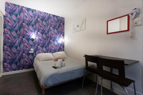 Habitación Doble del hotel De L'europe Belleville. Foto 18
