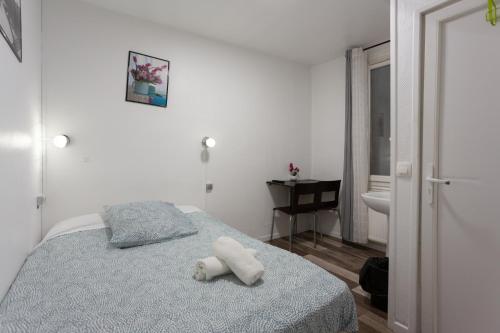 Habitación Doble del hotel De L'europe Belleville. Foto 19