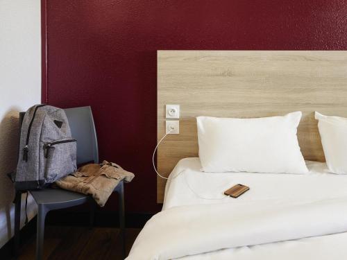 Habitación Tandem para un máximo de 2 viajeros. Los Básicos #ontheroad del hotel Hotelf1 Mulhouse Centre Ouest. Foto 3