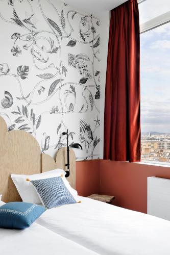 Habitación Doble Deluxe - 2 camas del hotel Caulaincourt Montmartre By Hiphophostels. Foto 1