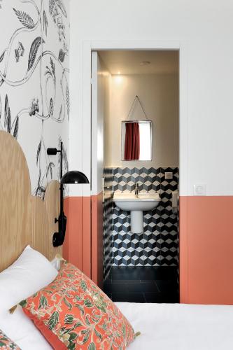 Habitación Individual Deluxe del hotel Caulaincourt Montmartre By Hiphophostels