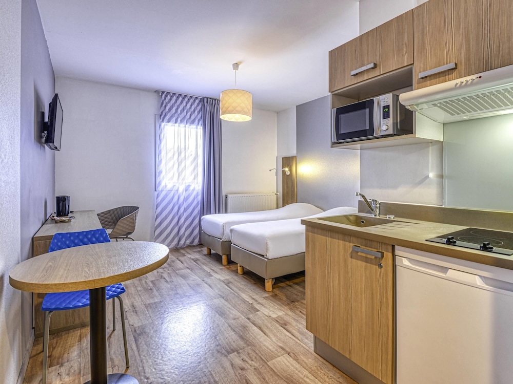 Estudio con 2 camas individuales del hotel Aparthotel Adagio Access Saint Nazaire
