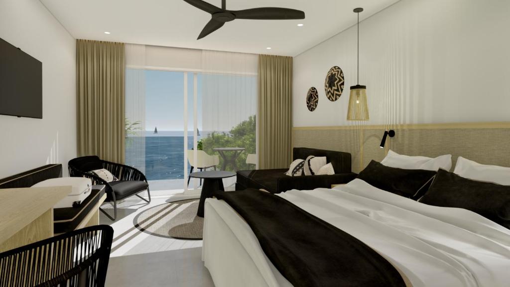 Habitación familiar del hotel Invisa Club Cala Verde