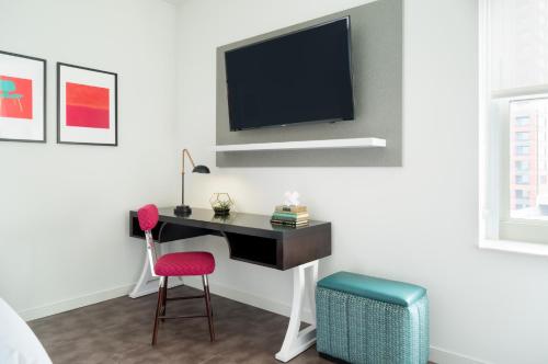 Habitación Doble Deluxe del hotel Tryp By Wyndham Newark Downtown. Foto 3