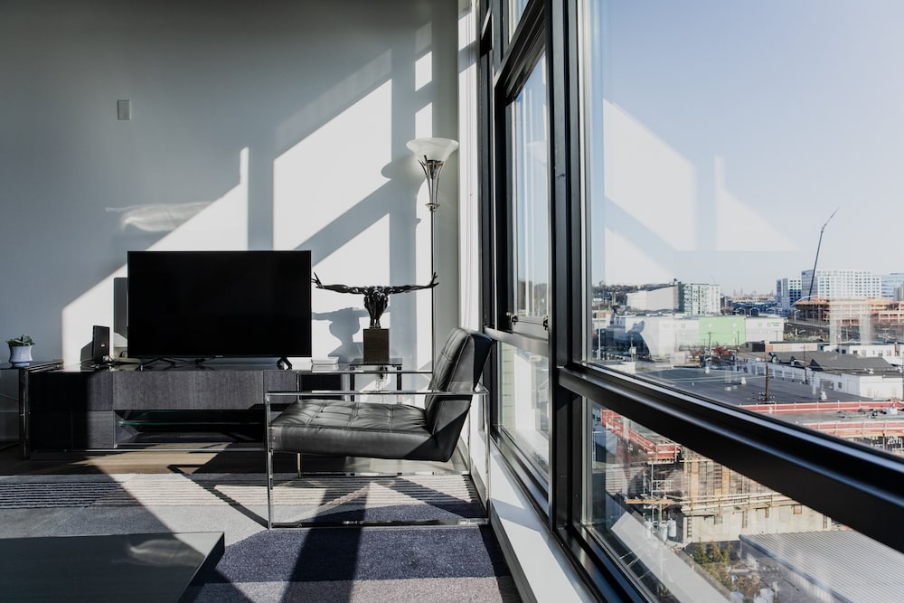 Apartamento Premium, 2 habitaciones, vistas a la ciudad del hotel Dharma Home Suites Hoboken At Novia. Foto 13