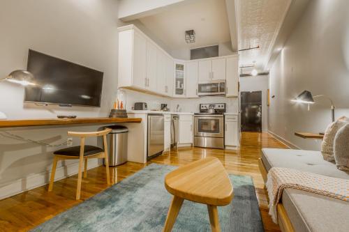 Suite Loft deluxe con zona de cocina del hotel Franklin Guesthouse. Foto 6