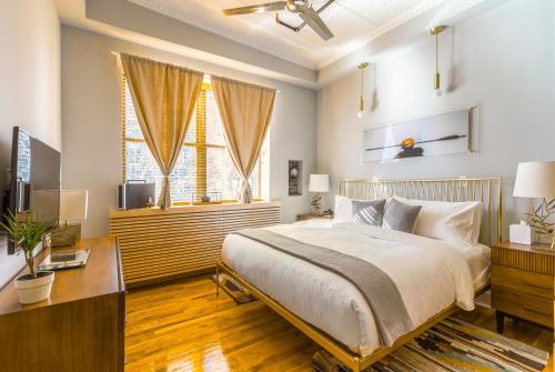 Suite Loft deluxe con zona de cocina del hotel Franklin Guesthouse