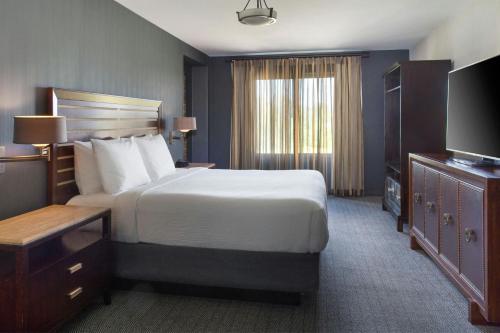 Suite de 1 dormitorio con sofá cama - Cama extragrande del hotel Courtyard By Marriott Buffalo Amherst/university
