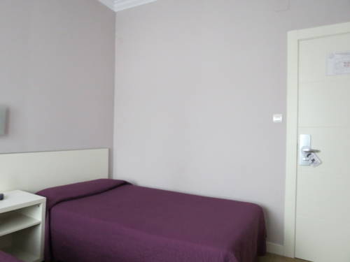 Habitación individual del hotel Don Claudio