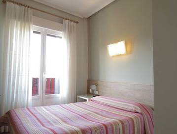 Habitación doble del hotel Don Claudio