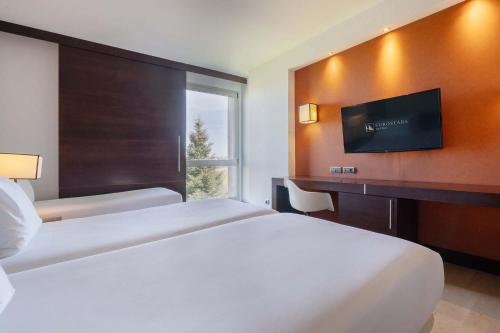 Habitación Triple del hotel Eurostars I-hotel. Foto 2