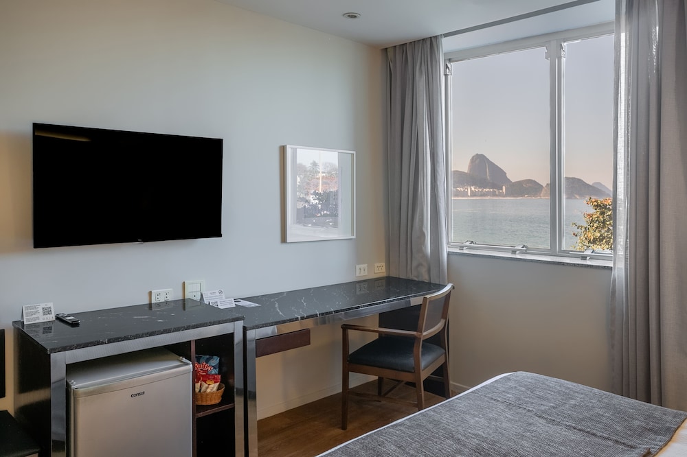 Habitación Deluxe doble, 1 cama de matrimonio, vistas al mar del hotel Orla Copacabana
