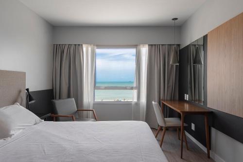 Habitación Doble Superior con vistas al mar del hotel Praiano. Foto 2