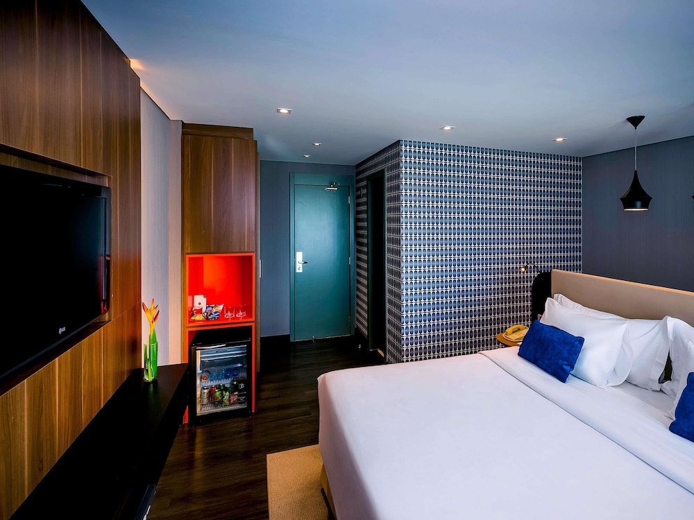 Habitación Deluxe con 1 cama queen size del hotel Grand Mercure Brasilia Eixo Monumental. Foto 5