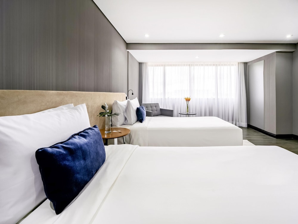 Habitación Deluxe con 2 camas individuales del hotel Grand Mercure Brasilia Eixo Monumental. Foto 1