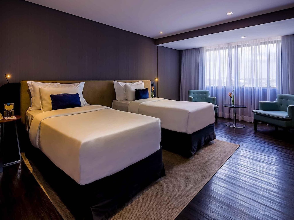 Habitación Deluxe con 2 camas individuales del hotel Grand Mercure Brasilia Eixo Monumental. Foto 2