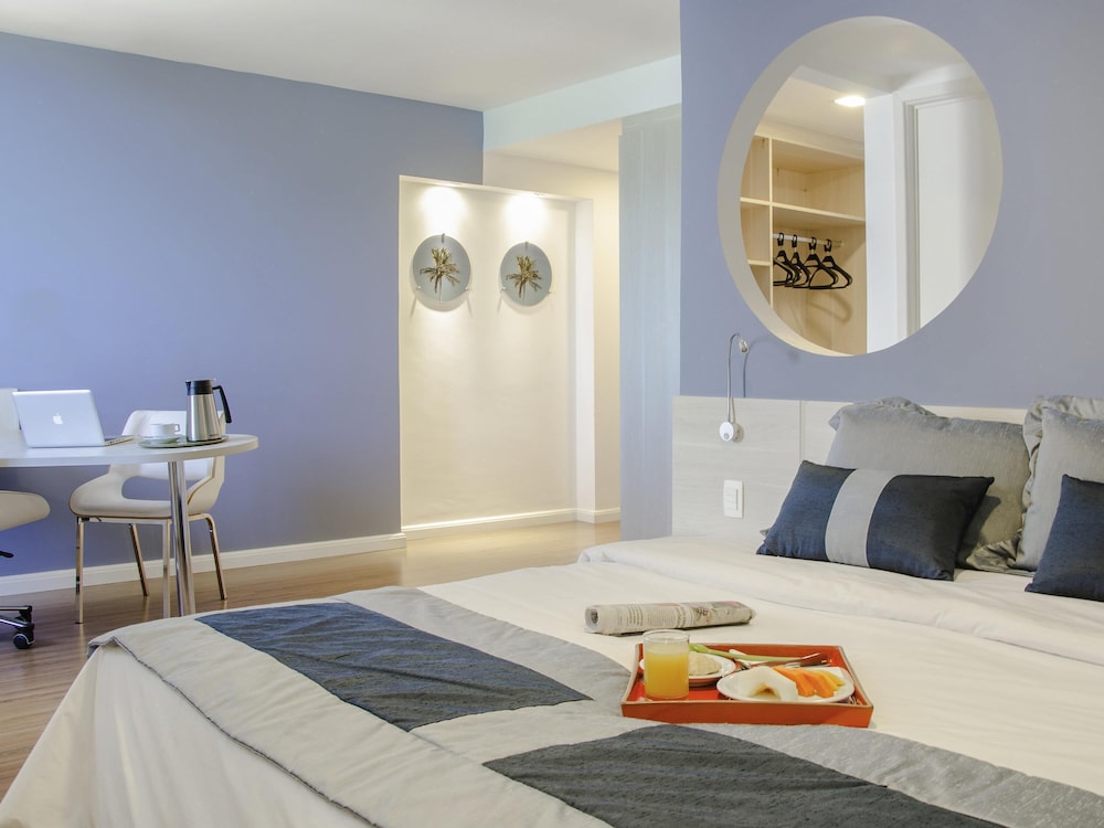 Habitación Standard con una cama doble del hotel Mercure Recife Navegantes