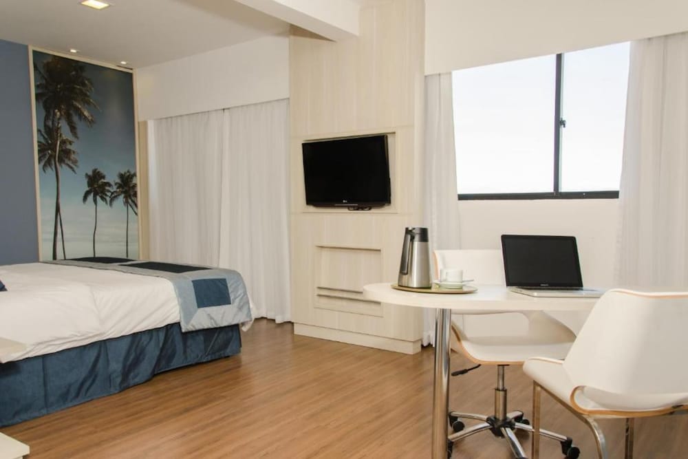Habitación Standard con una cama doble del hotel Mercure Recife Navegantes. Foto 2