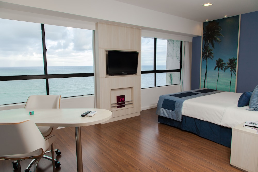 Habitación Standard con una cama doble del hotel Mercure Recife Navegantes. Foto 3