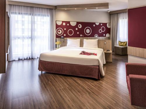 Habitación Superior Adaptada con cama grande del hotel Mercure Sao Paulo Alamedas. Foto 4