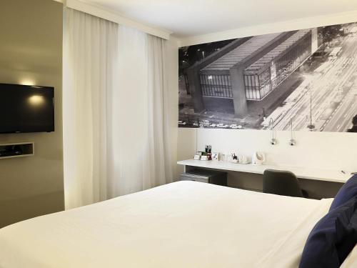 Habitación Superior - 1 cama grande del hotel Mercure São Paulo Paulista. Foto 5