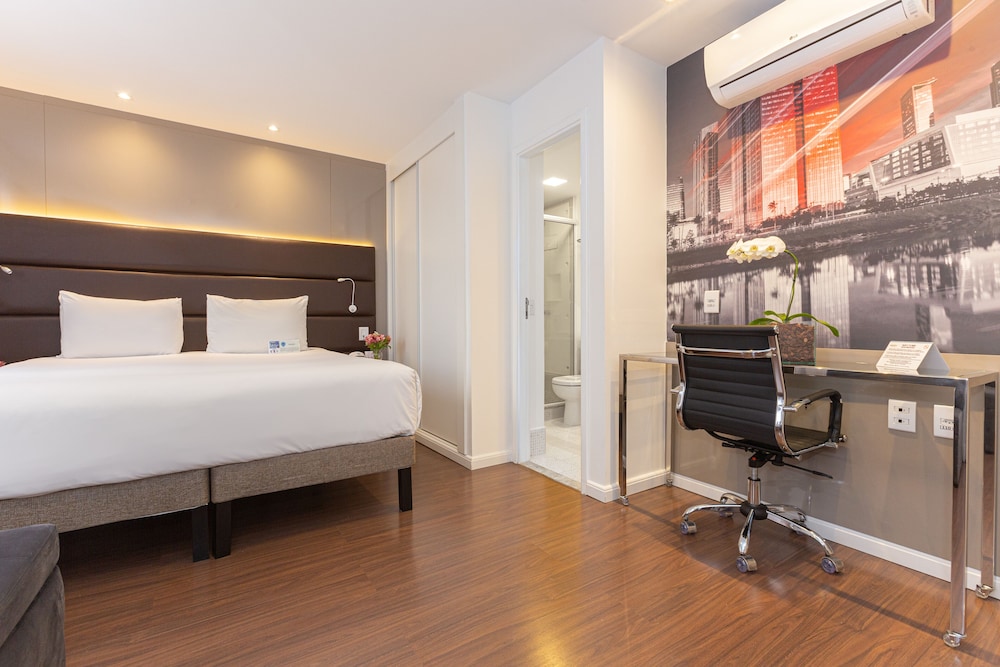 Apartamento Estándar - Cama Queen del hotel Mercure Sao Paulo Vila Olimpia. Foto 1